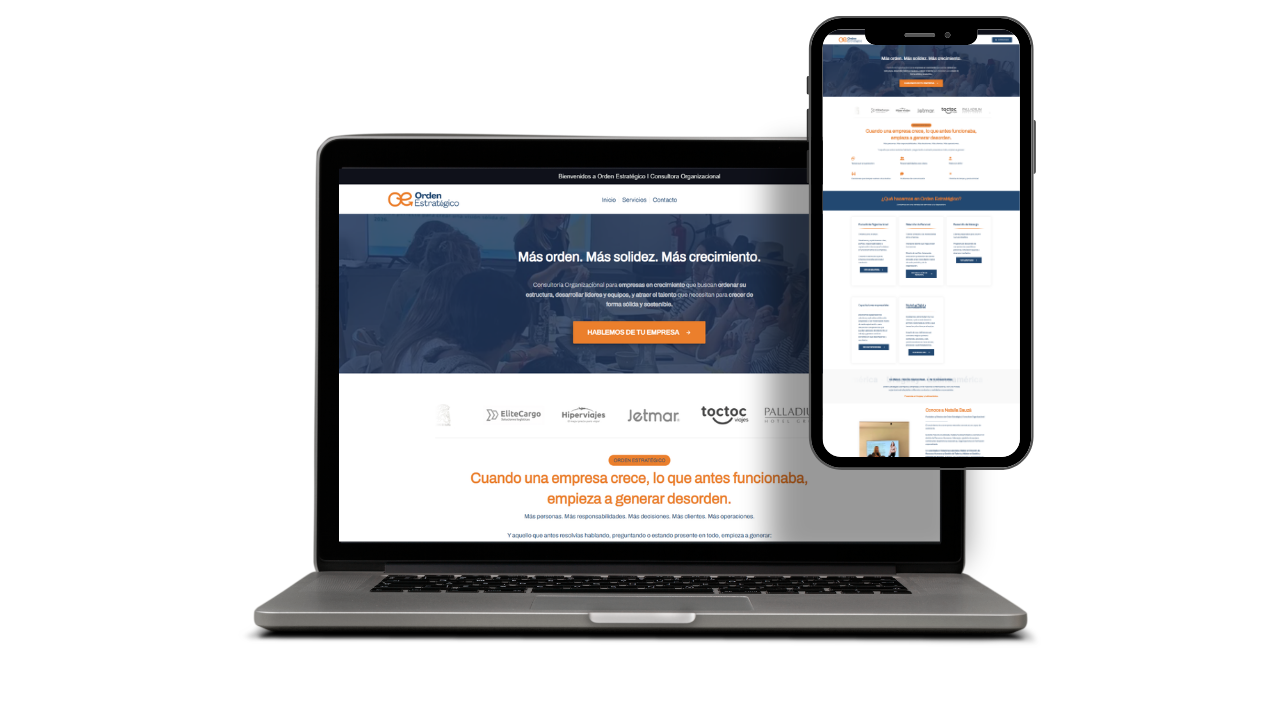 Sitio Web para Consultora Organizacional